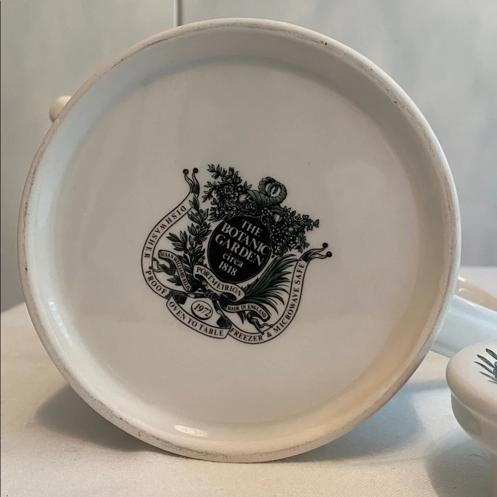 Portmeirion • “The Botanic Garden” Coffee Pot in Snowdrop & Crocus Flora Pattern - Picture 15 of 17